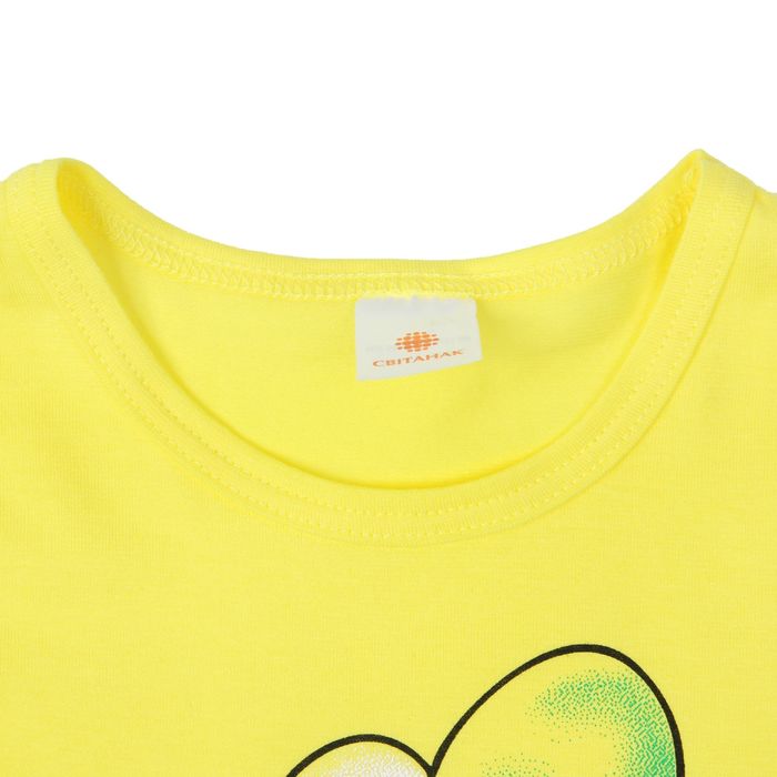 Комплект для мальчика "Ёж", рост 98-104 см (28), цвет зёленый/жёлтый