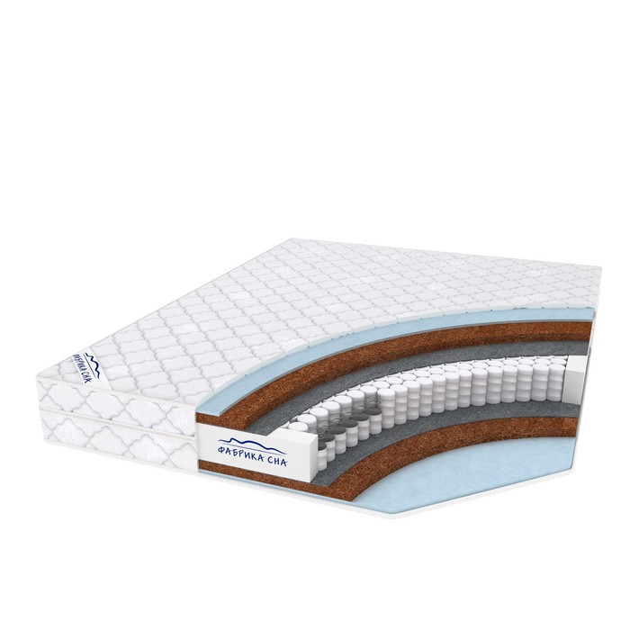 Матрас "Амелия", размер 200х200 см, высота 22 см, жаккард