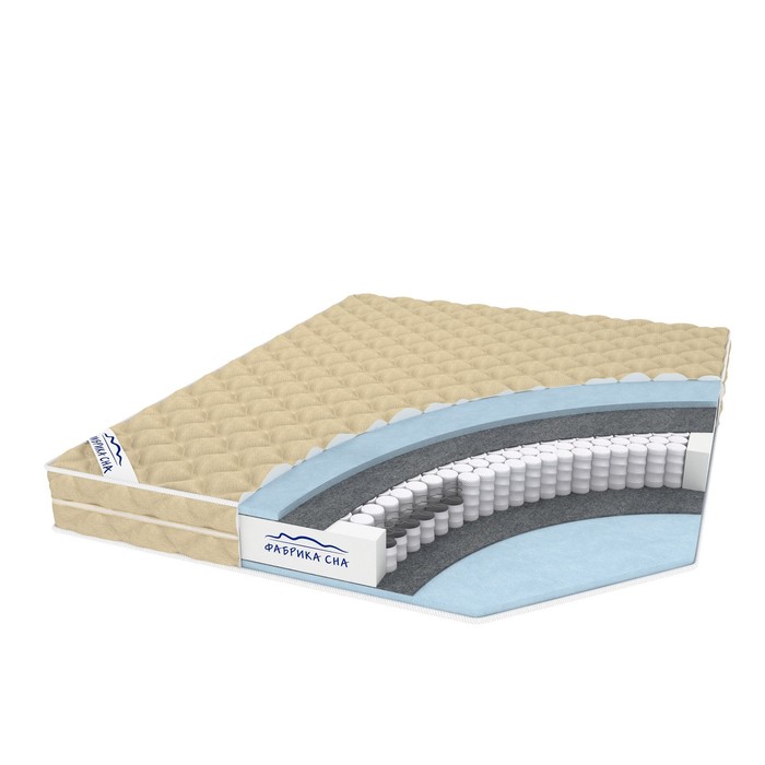 Матрас "Бари Лайт", размер 180х200 см, высота 19 см, жаккард
