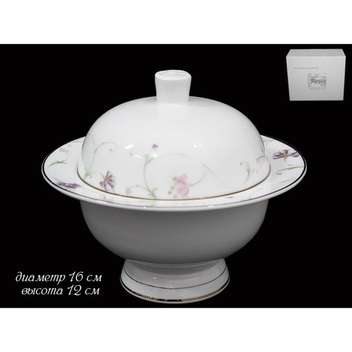 Сахарница "Английский сад" в подарочной упаковке