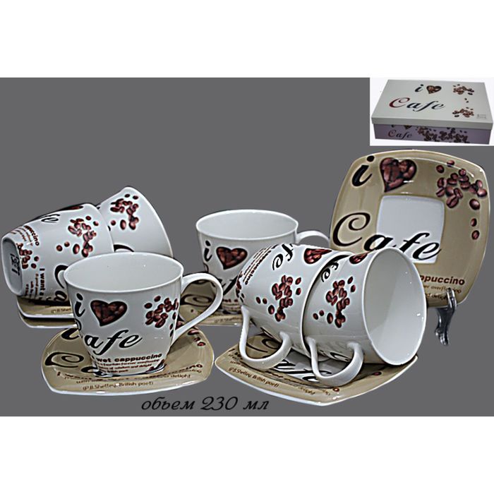 Чайный набор 12 предметов, в подарочной упаковке