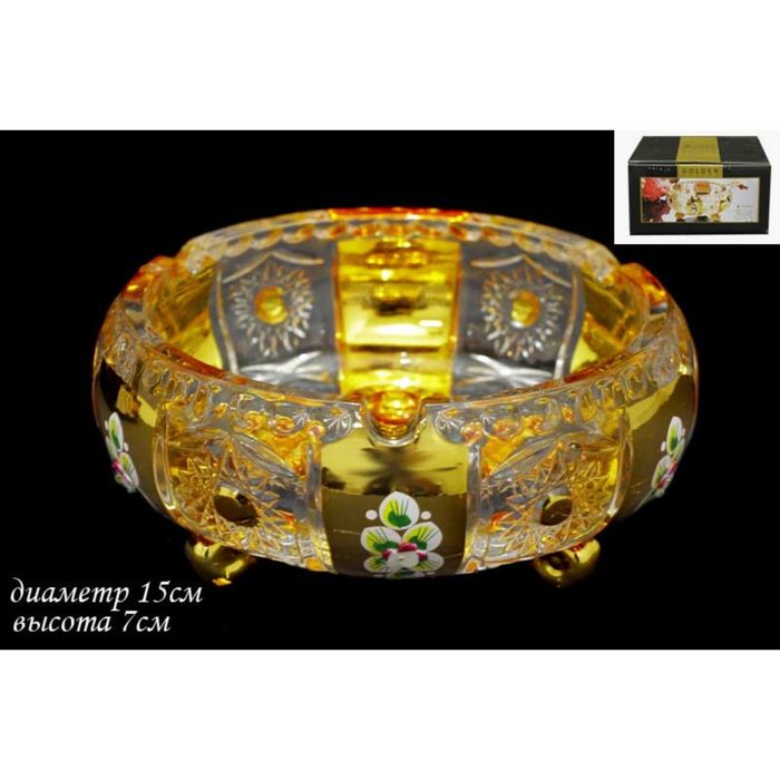 Конфетница Goldenв подарочной упаковке, 15 см