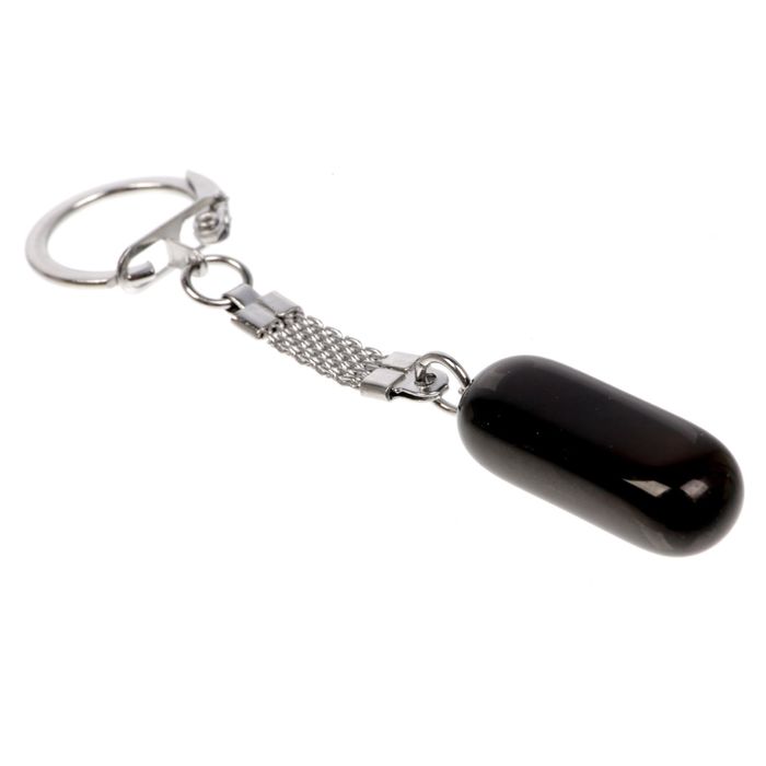 Брелок из обсидиана «Нижневартовск» (натуральный камень)