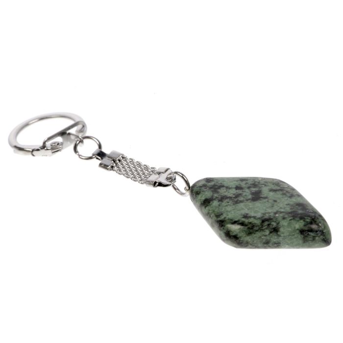 Брелок из змеевика "Урал", натуральный камень