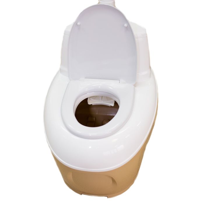 Биотуалет "Piteco 905", компостирующий, торфяной, нижний бак 120 л