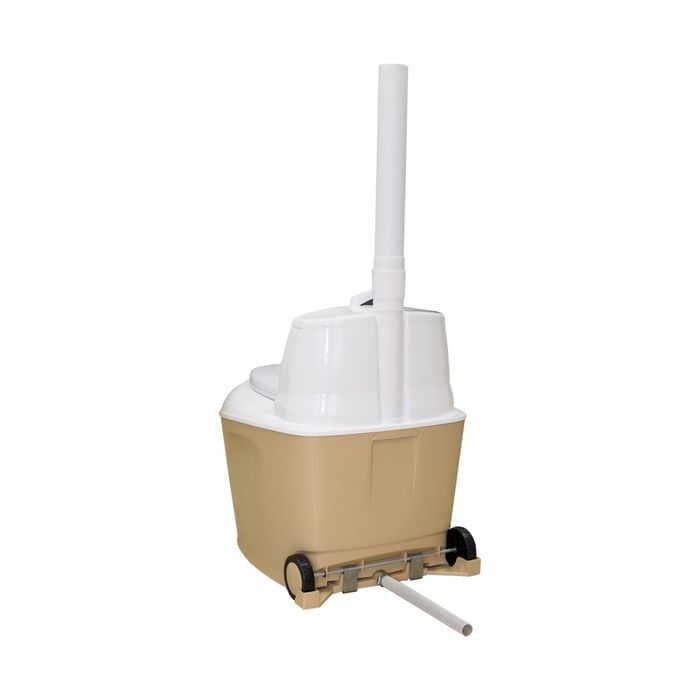 Биотуалет "Piteco 905", компостирующий, торфяной, нижний бак 120 л