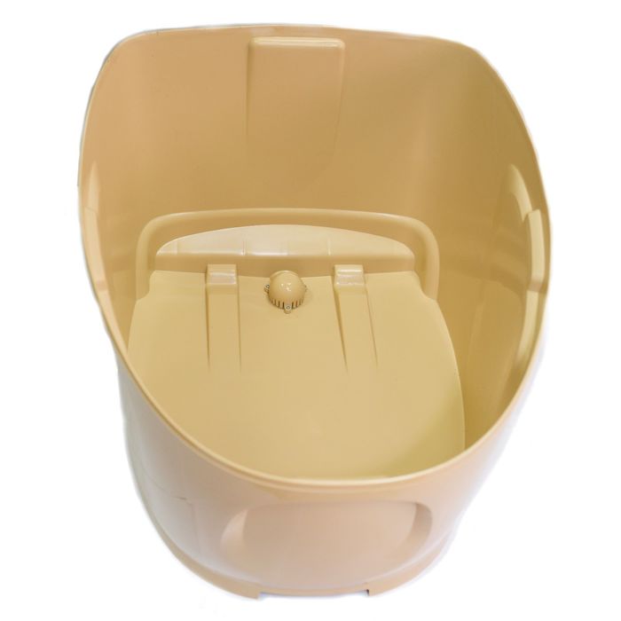 Биотуалет "Piteco 905", компостирующий, торфяной, нижний бак 120 л