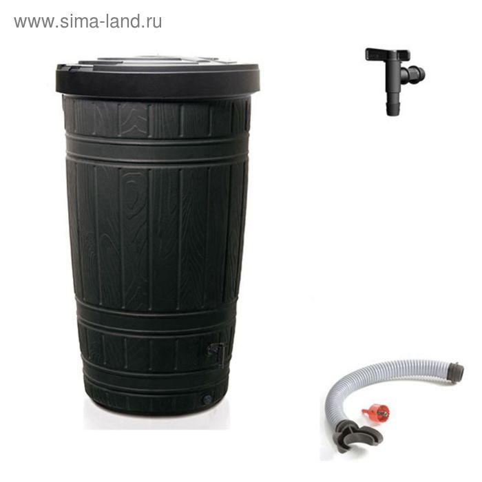 

Водосборник Woodcan, 265 л, чёрный