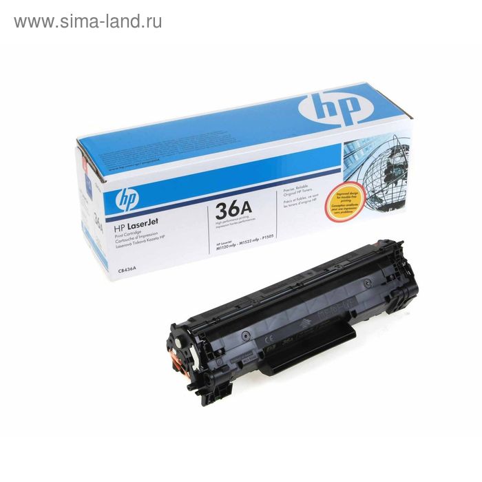 

Картридж HP 35A CB435A для LJ P1005/P1006 (1500k), черный