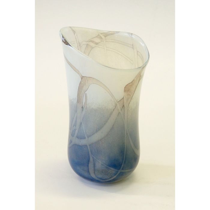 Декоративная гутная ваза "Газимур" кувшин