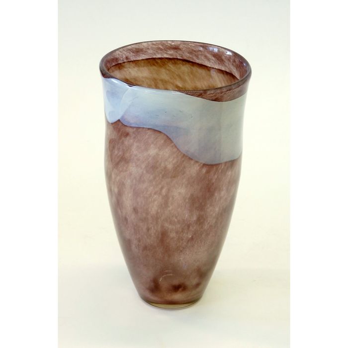 Декоративная гутная ваза "Ивица" кувшин