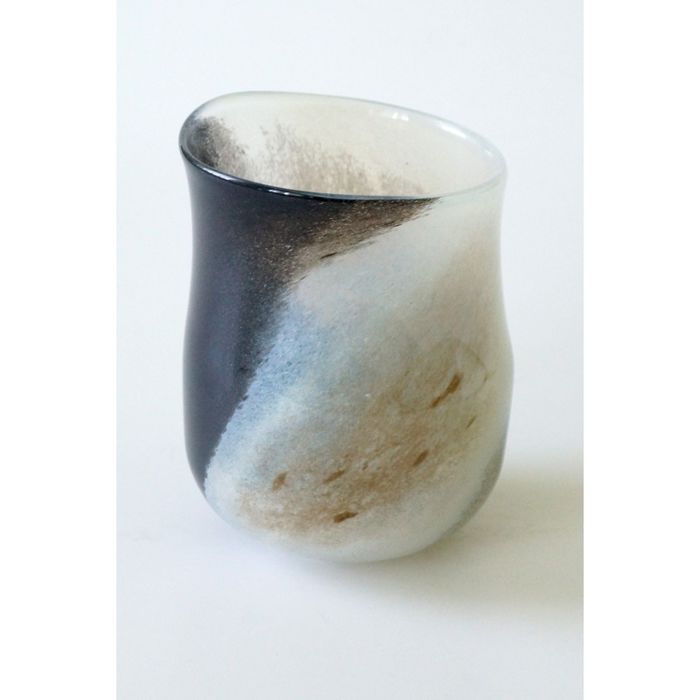 Декоративная гутная ваза "Малуша"