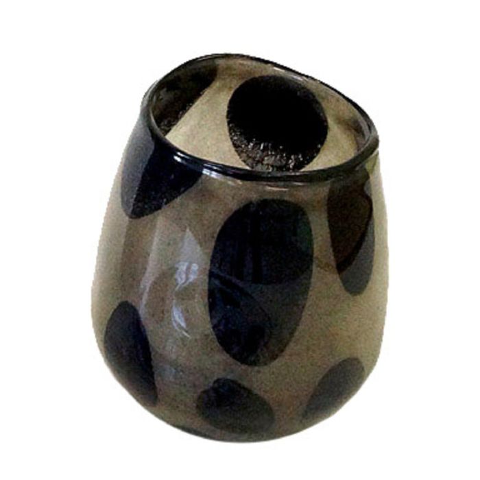 Декоративная гутная ваза "Кселион" горшок