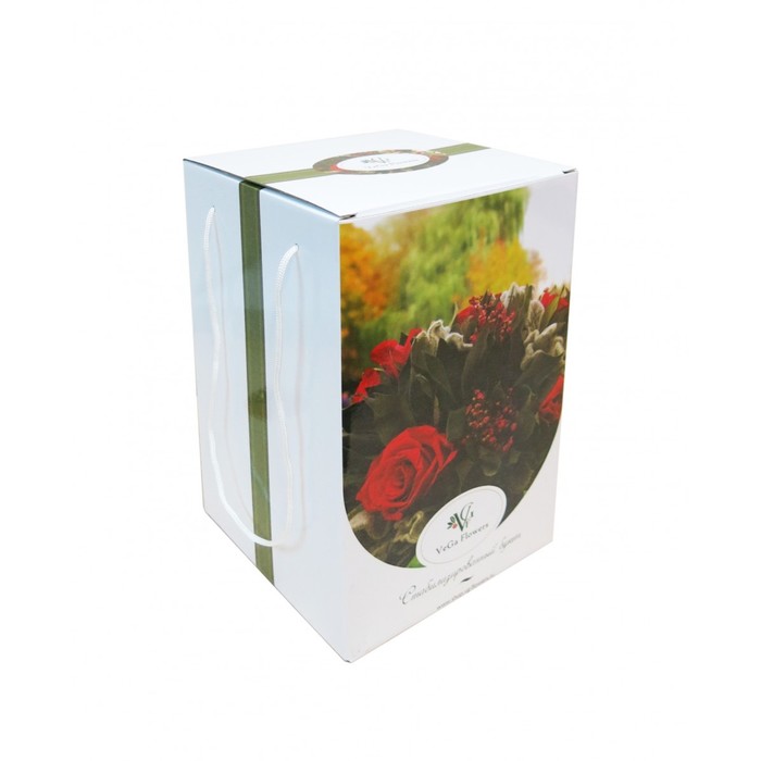 Композиция в стекле "Красавица и чудовище" в куполе, фисташковый, 16 х 16 х 26 см