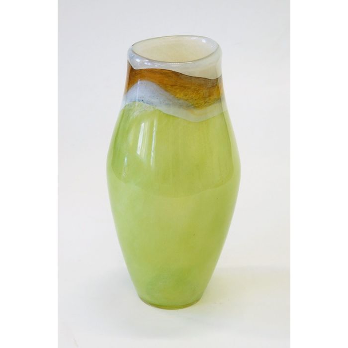 Декоративная гутная ваза "Кинель" кувшин