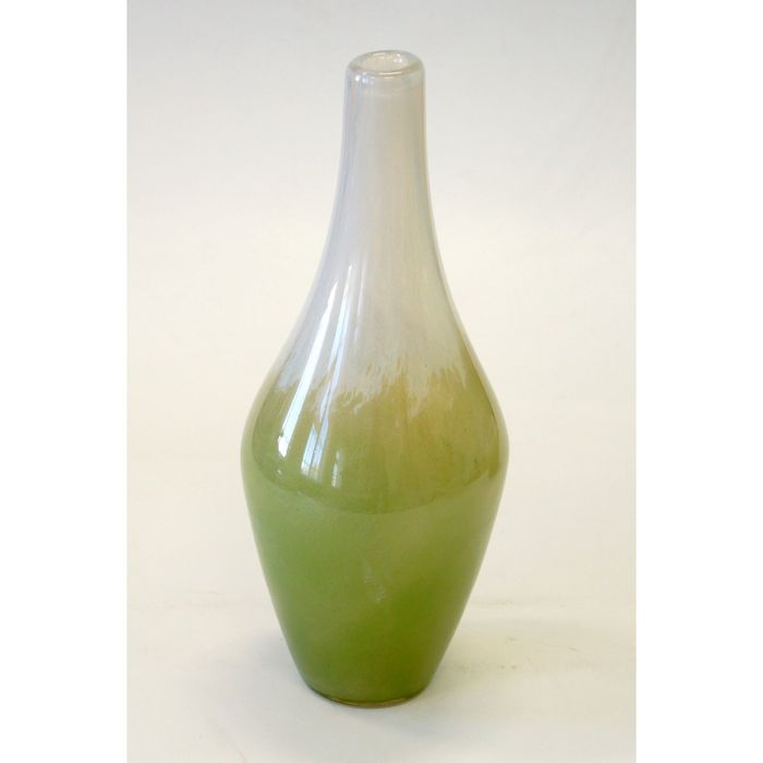 Декоративная гутная ваза "Оккервиль" бутыль