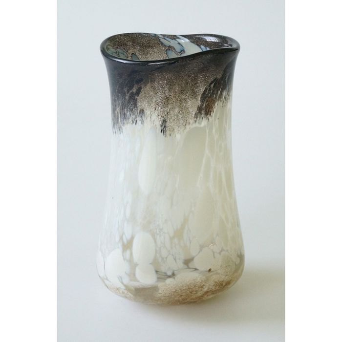 Декоративная гутная ваза "Велесень"