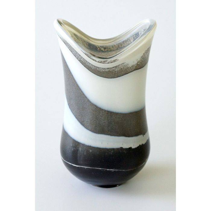 Декоративная гутная ваза "Волот"