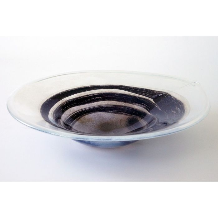 Декоративная гутная ваза "Мировей"