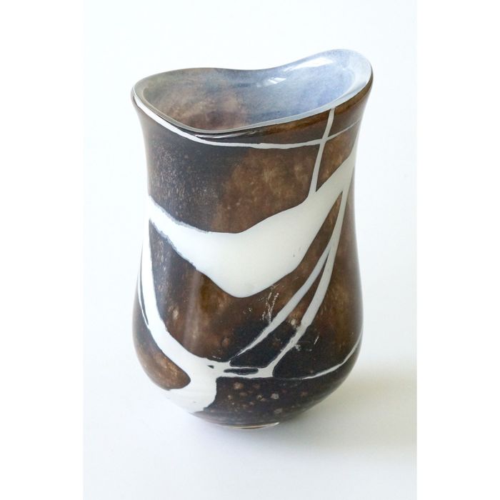 Декоративная гутная ваза "Акрида"