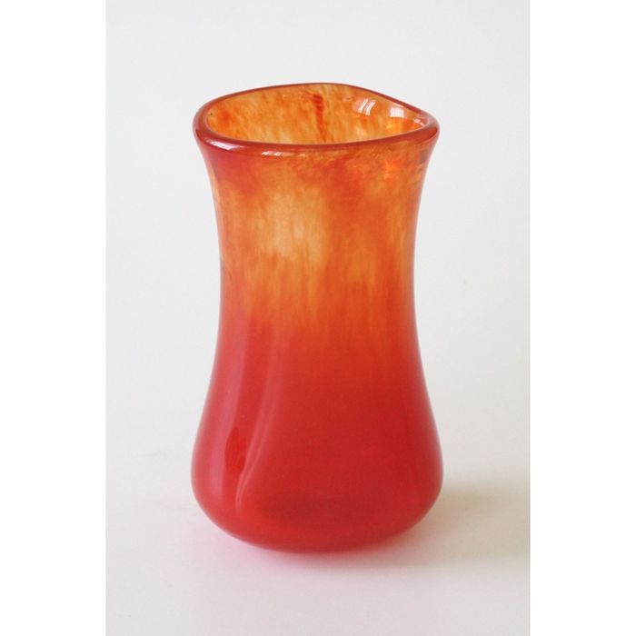 Декоративная гутная ваза "Ирий"