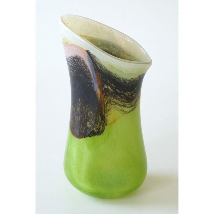 Декоративная гутная ваза "Балий"