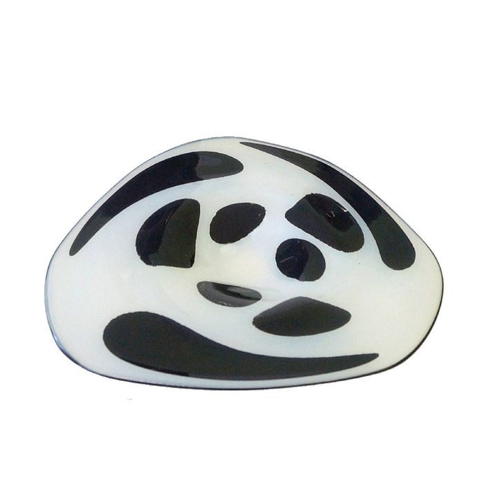 Декоративная гутная ваза "Кселион" блюдо