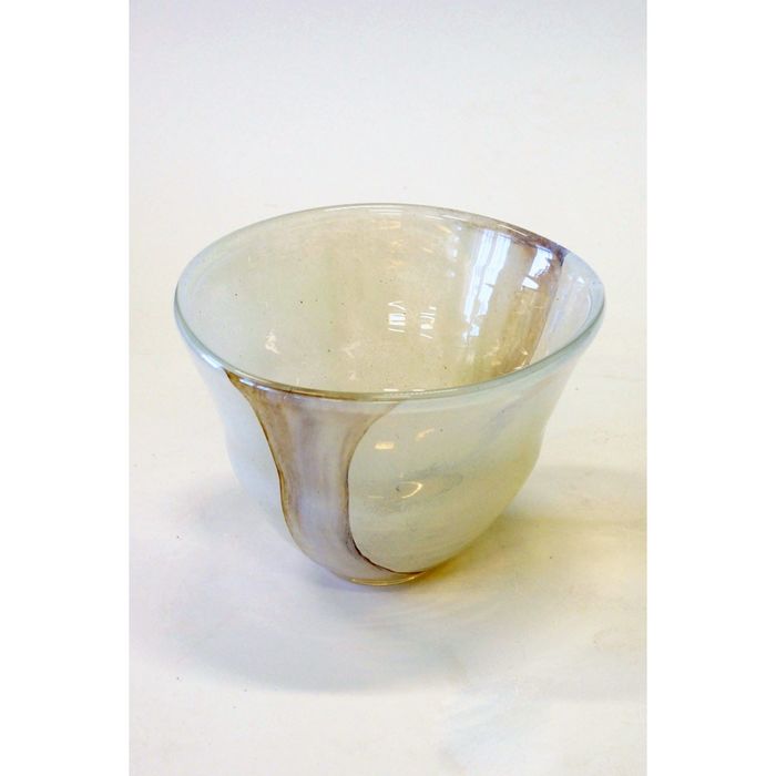 Декоративная гутная ваза "Армас" чаша