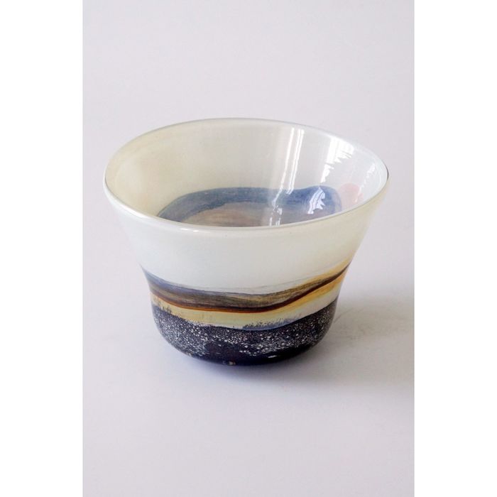 Декоративная гутная ваза "Гилюй" чаша