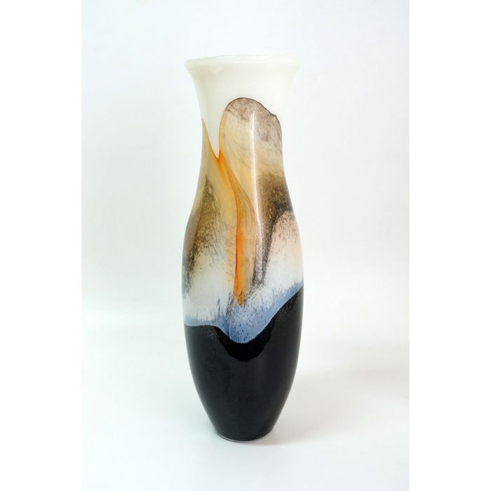 Декоративная гутная ваза "Гилюй"