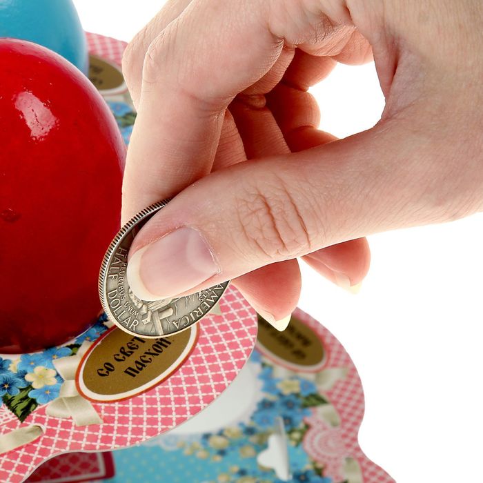 Подставка пасхальная на 12 яиц "Ангела"