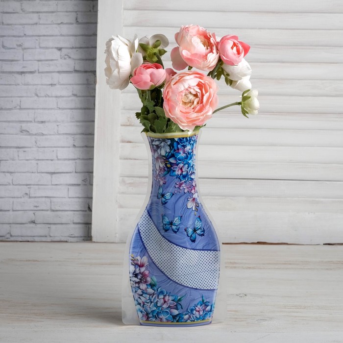 Пакет для цветов (ваза) "Бабочки"