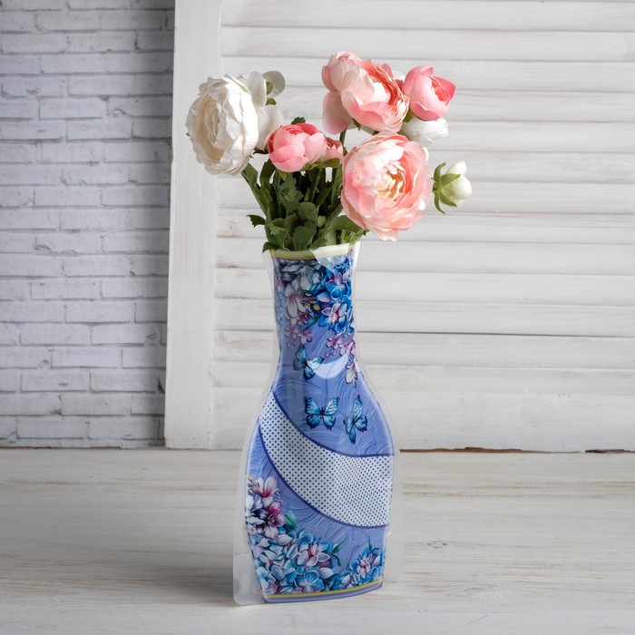 Пакет для цветов (ваза) "Бабочки"