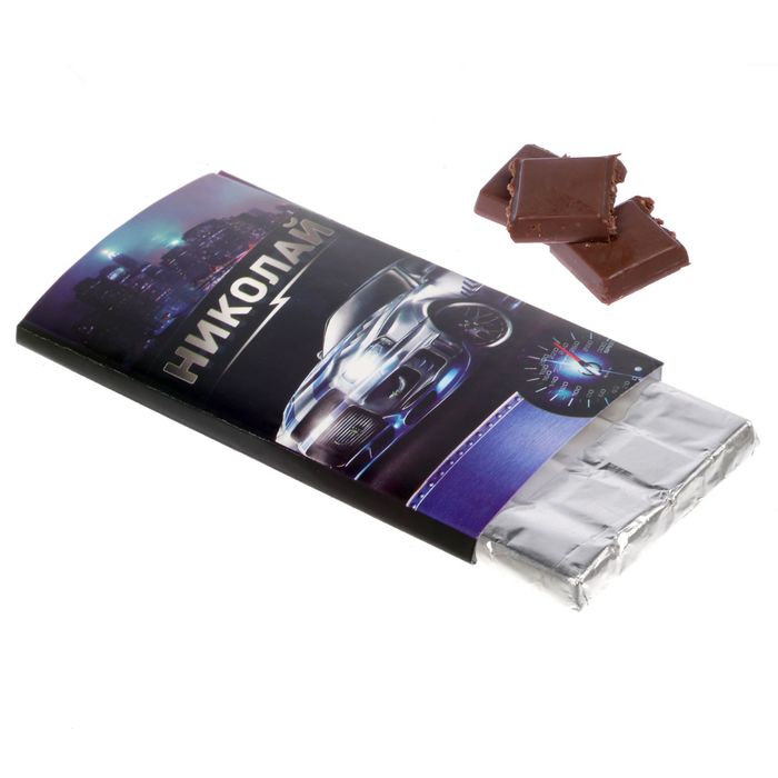Обертка для шоколада "Николай"