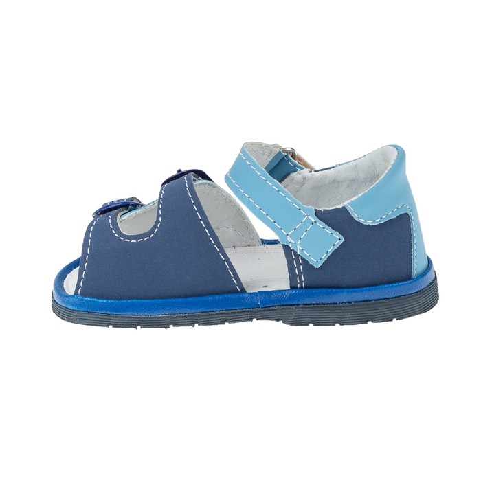 Сандалии ясельные арт. 1316 (синий) (р. 19,5 (12 см)