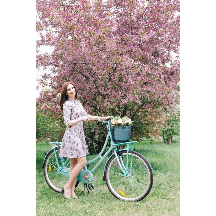 Велосипед 28" Stels Navigator-310 Lady, 2017, цвет светло-зеленый, размер 20"