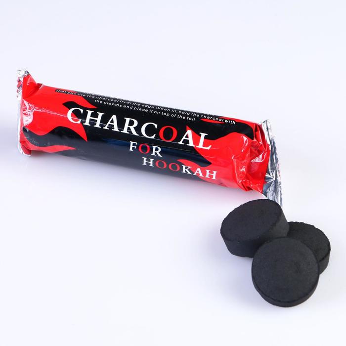 

Уголь для кальяна древесный Charcoal, в пачке 10 таблеток
