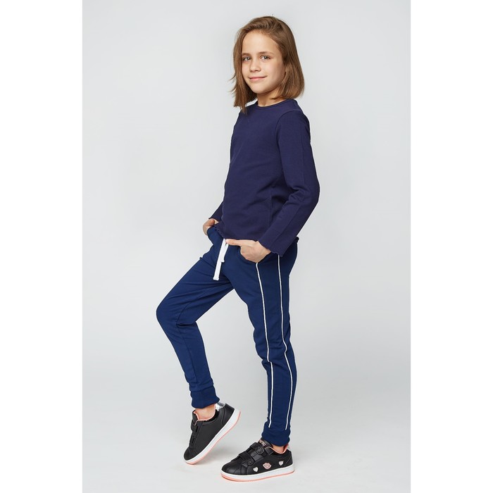 Джемпер для девочки, рост 98-104 см (28), цвет синий