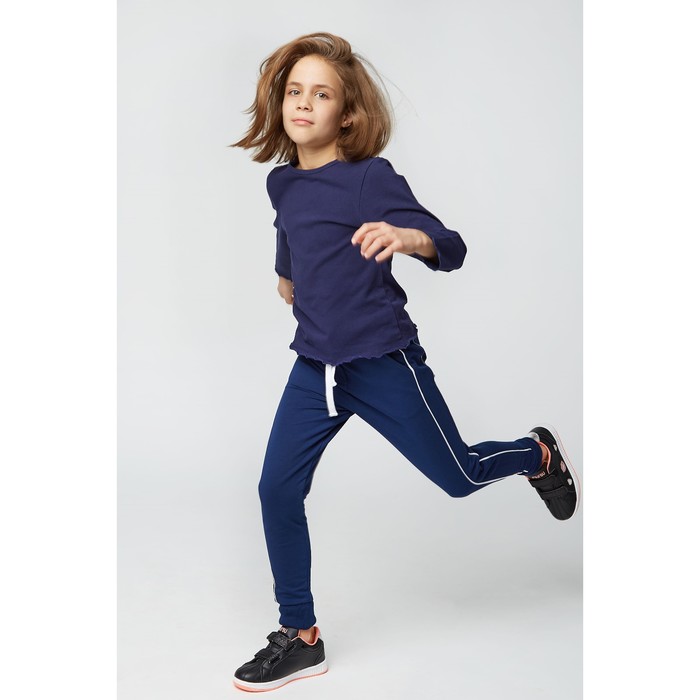 Джемпер для девочки, рост 98-104 см (28), цвет синий