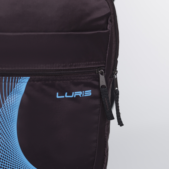 Рюкзак молодёжный на молнии, 2 отдела, 2 наружных кармана, цвет коричневый