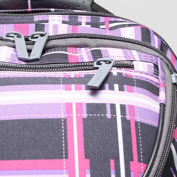 Рюкзак молодёжный на молнии, 2 отдела, наружный карман, разноцветный