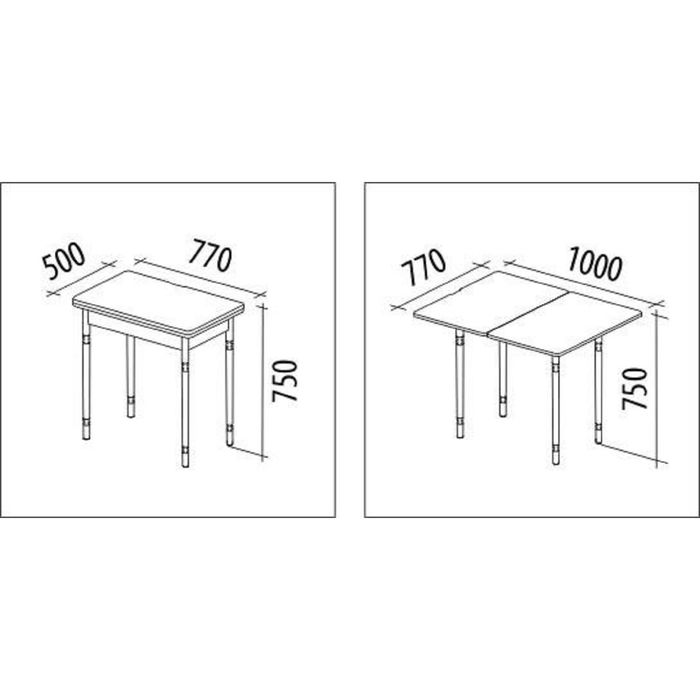 Стол обеденный Орфей-8 Дуб Кобург