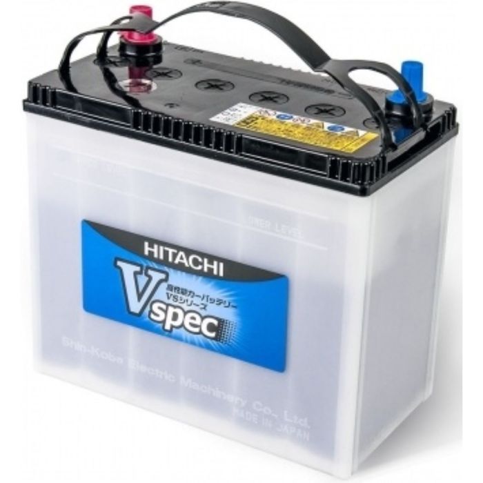 Аккумуляторная батарея HITACHI V80D23 R, 65 А/ч, серия Vspec, прямая полярность, пусковой ток 590 А