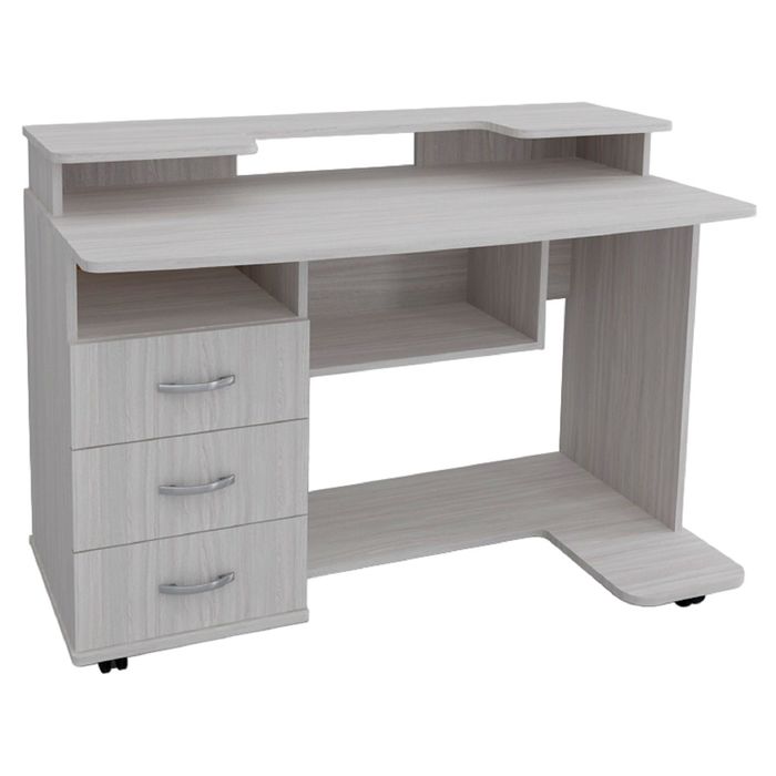 Стол компьютерный Юниор-1  Ясень шимо светлый