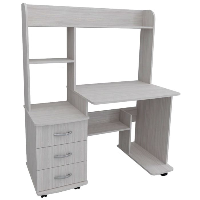 Стол компьютерный Юниор-6  Ясень шимо светлый