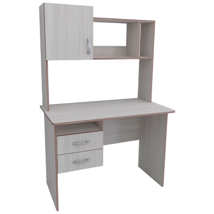 Стол компьютерный Юниор-12  Ясень шимо светлый/темный