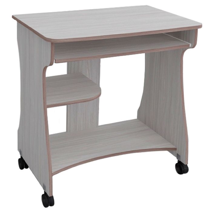 Стол компьютерный Юниор-16  Ясень шимо светлый/темный