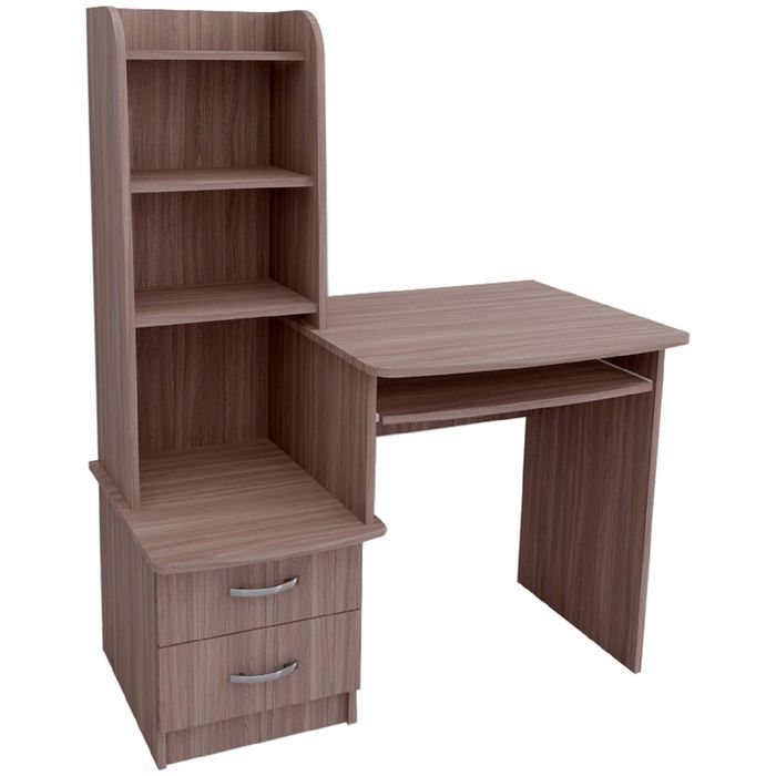 Стол компьютерный Юниор-31  Ясень шимо темный