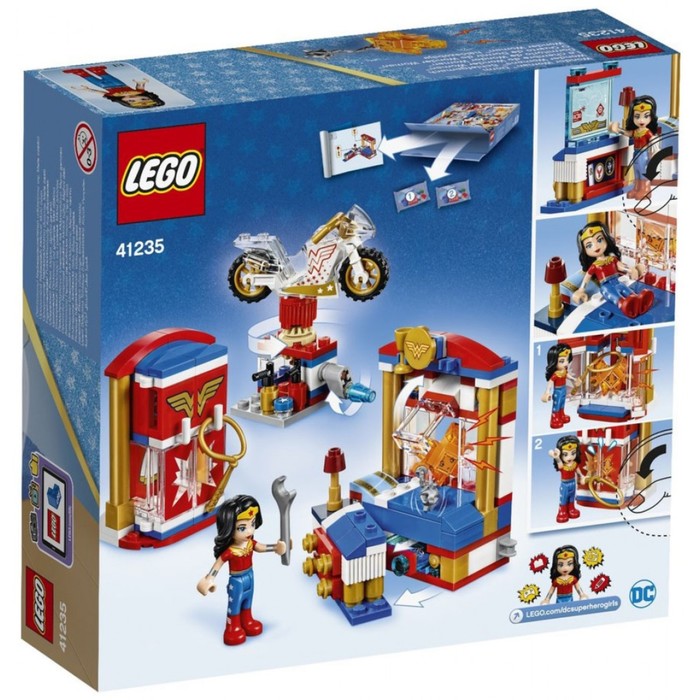 Конструктор "Дом Чудо-женщины", 186 деталей