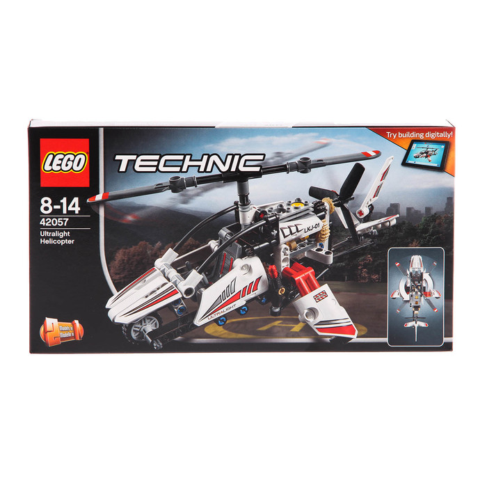 Конструктор "Сверхлёгкий вертолёт", 199 деталей